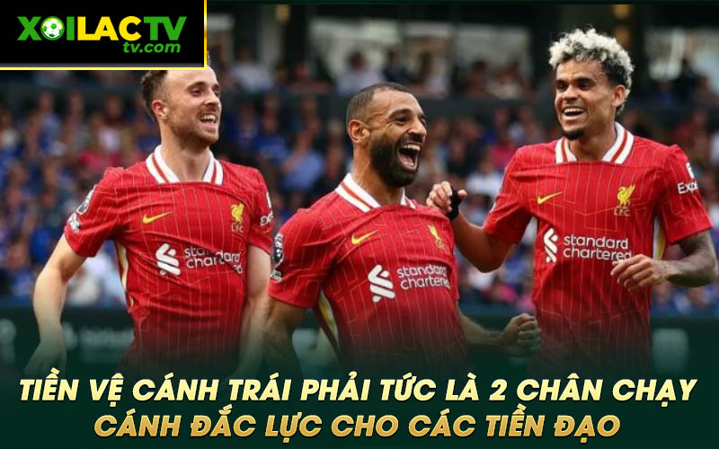 Tien ve canh trai phai tuc la 2 chan chay canh dac luc cho cac tien dao Tiền vệ cánh trái phải tức là 2 chân chạy cánh đắc lực cho các tiền đạo